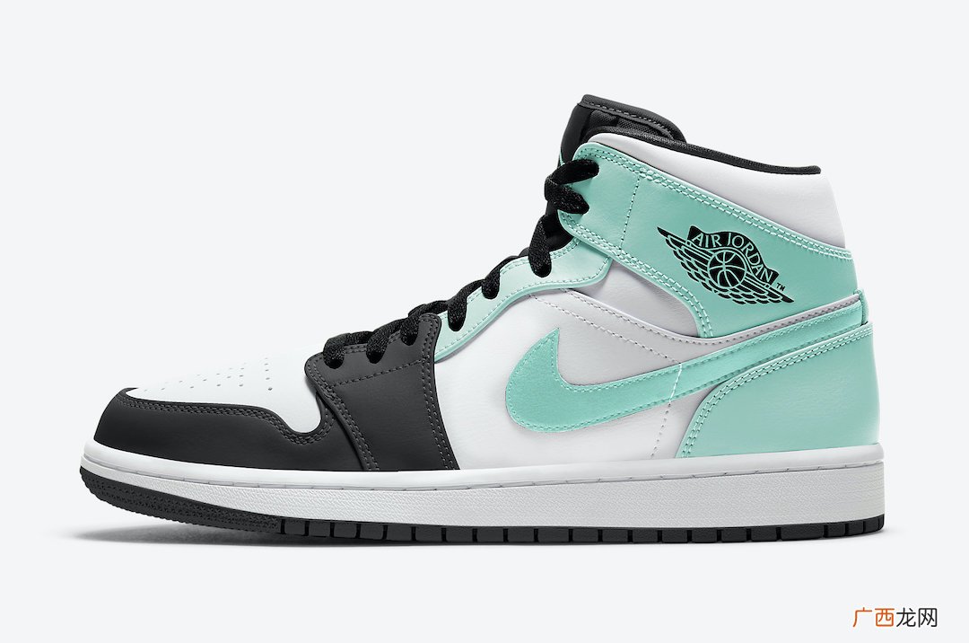 清新亮眼新配色Air Jordan 1 Mid美图