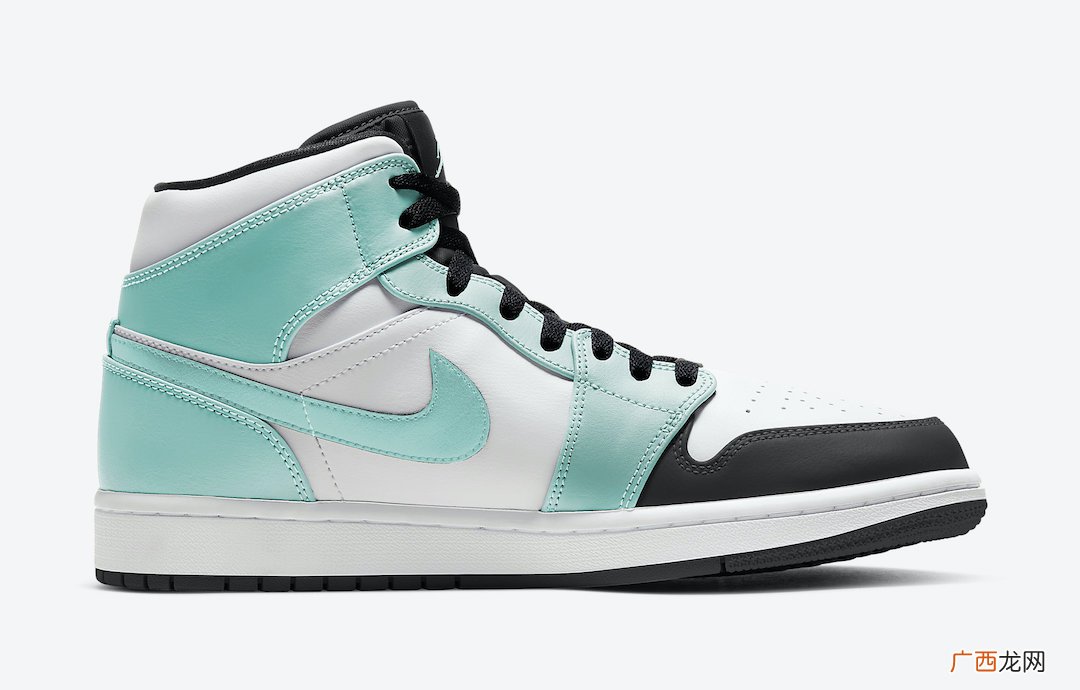 清新亮眼新配色Air Jordan 1 Mid美图