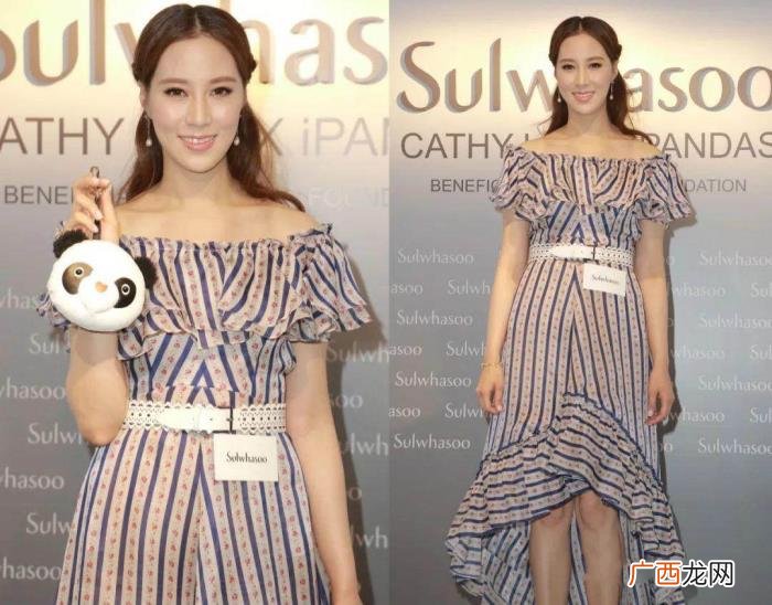 徐子淇晒与李家诚夫妻甜蜜合影 徐子淇面相好到绝