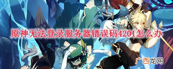 原神无法登录服务器4201解决方法