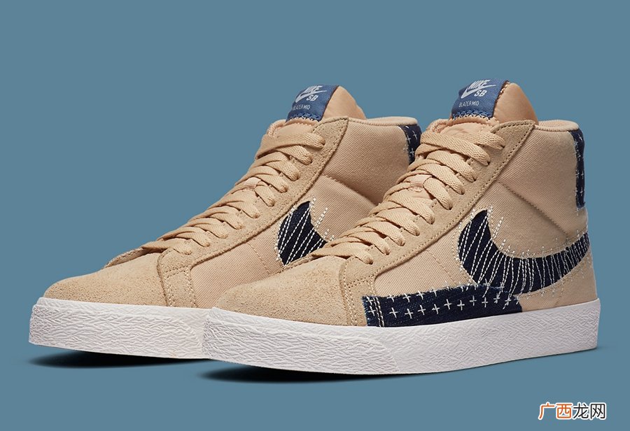 Nike SB Blazer Mid “Sashiko”谍照价格