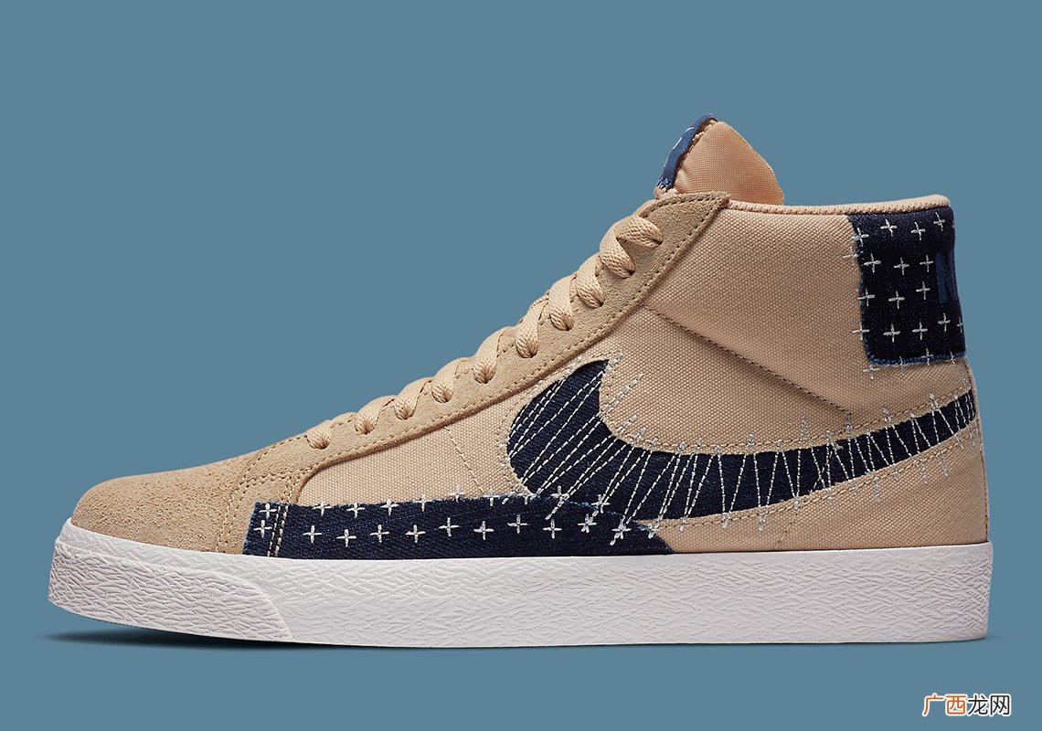 Nike SB Blazer Mid “Sashiko”谍照价格
