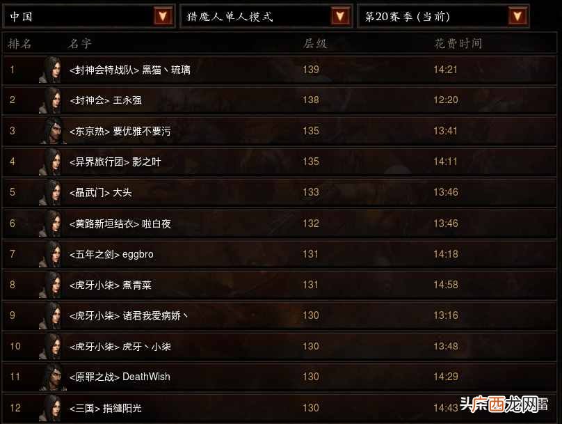 暗黑3最强的7个职业大揭秘 2020赛季暗黑3单刷最强职业