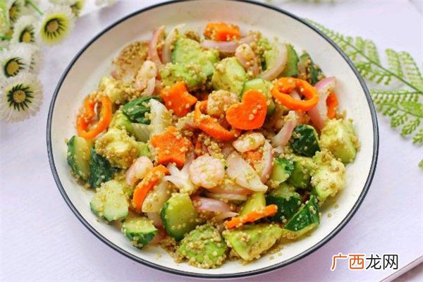 虾仁沙拉适合减肥吃吗 虾仁沙拉的做法
