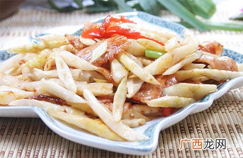 鲜竹笋炒肉的做法及营养价值