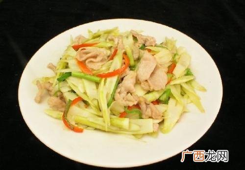 鲜竹笋炒肉的做法及营养价值
