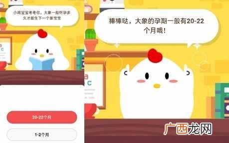 蚂蚁庄园5月8日答案 大象一般怀孕多久才能生下一个象宝宝?