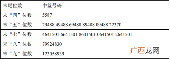 翔丰华300890中签号码公布查询