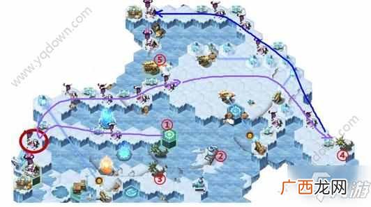 剑与远征霜息冰原路线攻略 剑与远征霜息冰原路线宝箱位置推荐
