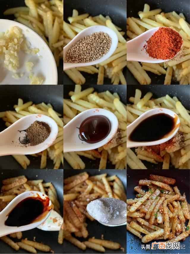 土豆这样吃，2盘都不够，香辣过瘾的狼牙土豆条，秒杀路边摊