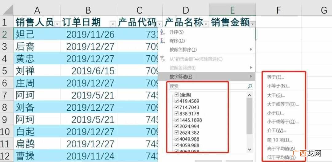 excel筛选快捷键ctrl加什么（详解Excel数据筛选技巧)