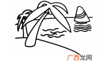 qq画图红包海滩的简单画法_海滩如何画