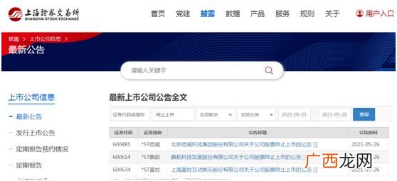 2021年可能退市股票名单,创业板股票退市新规则
