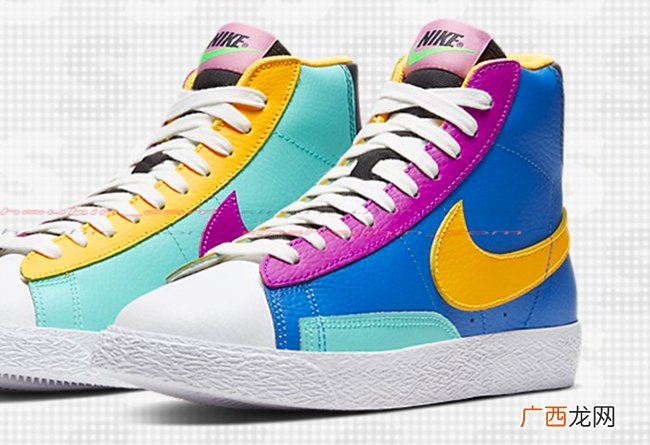 全新配色的Nike Blazer Mid谍照