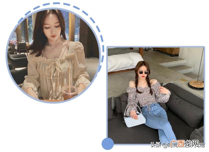 粗腿微胖女生福利短上衣+阔腿 胖女孩粗腿穿衣搭配