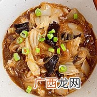 白菜炖粉条，给肉都不换