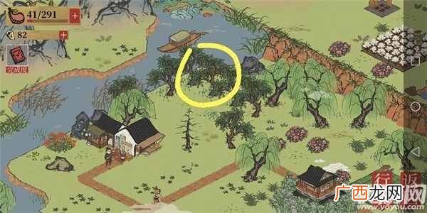 江南百景图秦淮河畔的宝箱在什么地方 秦淮河畔宝箱位置分享