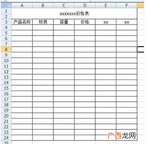 如何制作excel表格步骤 如何制作excel表格