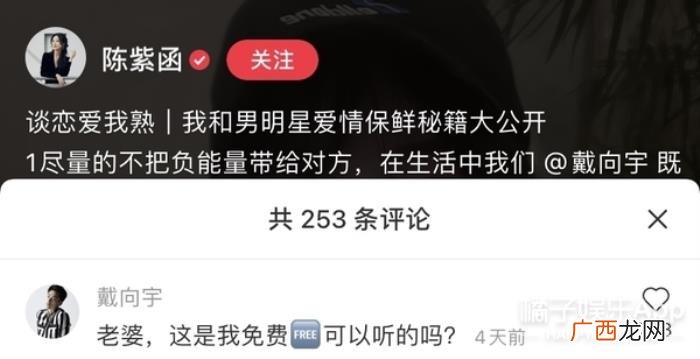 戴向宇陈紫函，欢迎收看陈紫函戴向宇的爱情实录