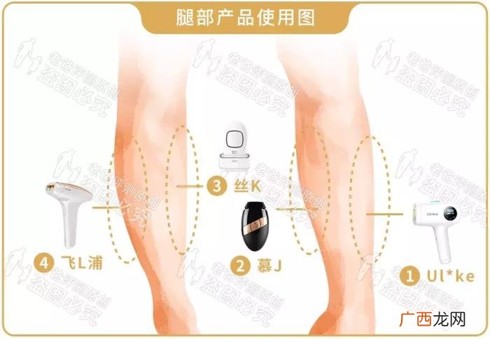 真人真腿实测4款热销脱毛仪 光子脱毛效果