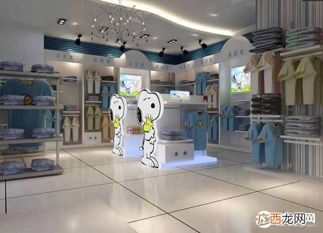 装修效果图 儿童服装店装修风格和设计