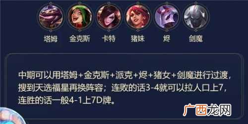 云顶之弈s4新版最强上分阵容 福星枪手阵容推荐