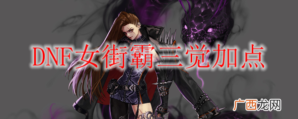 DNF女街霸三觉加点攻略