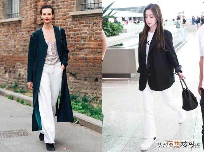 其实白色裤子想要穿得美并不难 白色长裤搭配