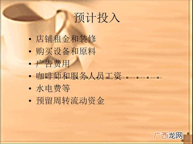 咖啡店创业计划书ppt 大学生创业ppt展示免费下载