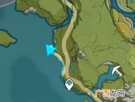 原神轻策山庄陨星碎屑点位位置在哪