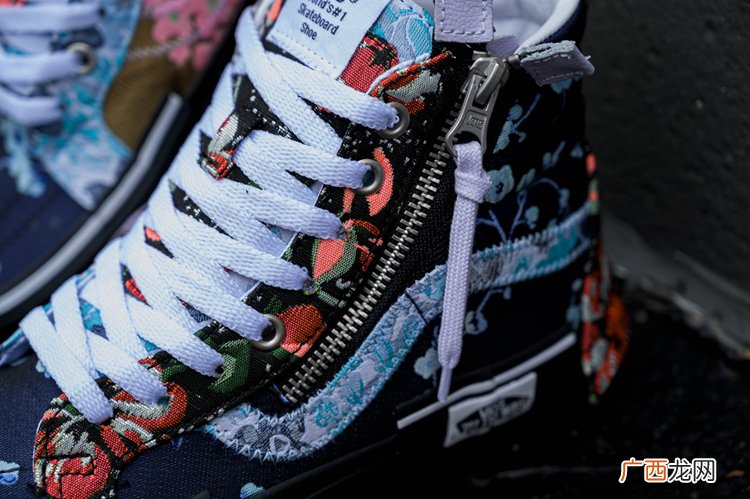 花卉配色Vans Sk8 Hi Reissue CAP谍照