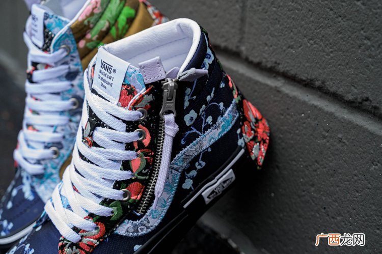 花卉配色Vans Sk8 Hi Reissue CAP谍照