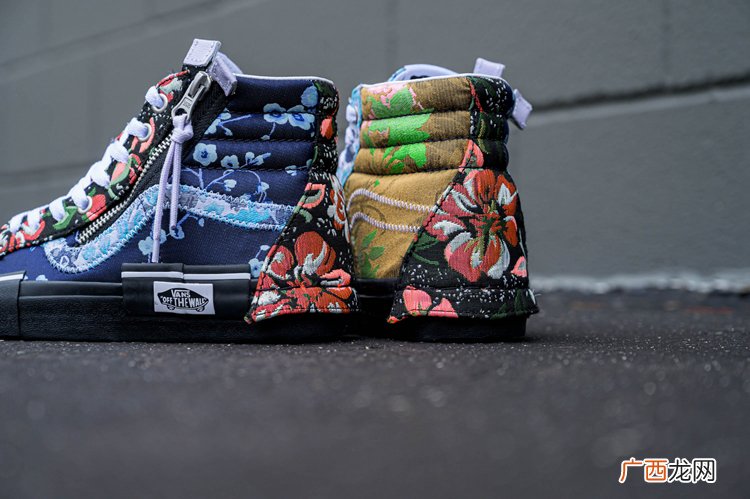 花卉配色Vans Sk8 Hi Reissue CAP谍照