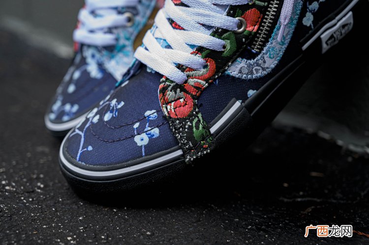 花卉配色Vans Sk8 Hi Reissue CAP谍照
