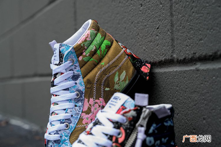 花卉配色Vans Sk8 Hi Reissue CAP谍照