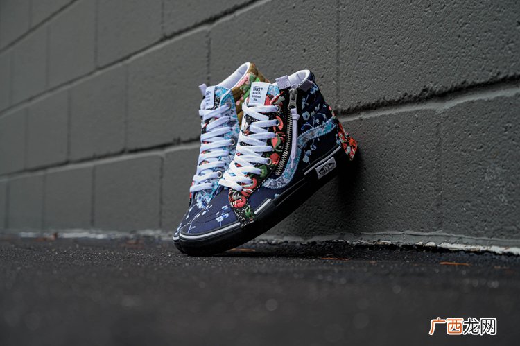 花卉配色Vans Sk8 Hi Reissue CAP谍照