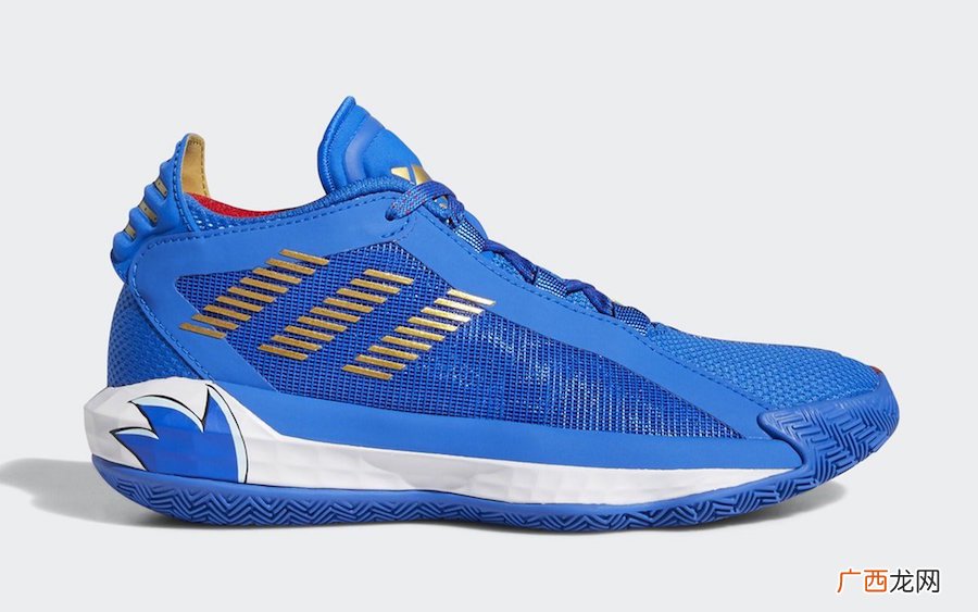 刺猬索尼克 x adidas Dame 6谍照