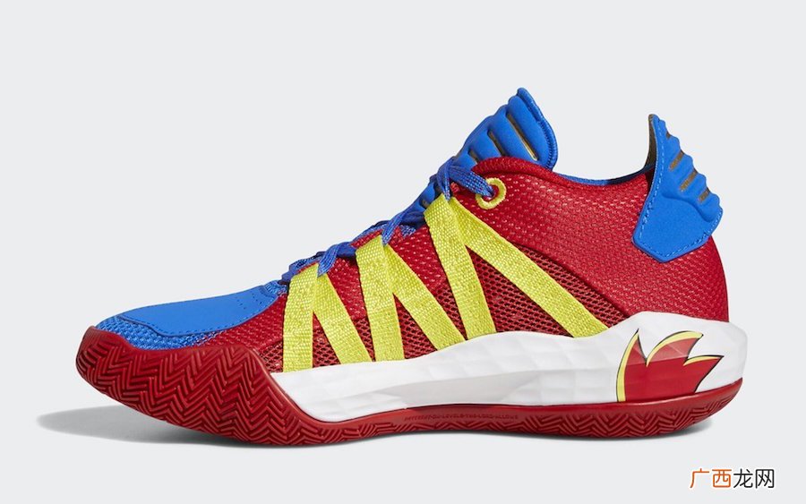 刺猬索尼克 x adidas Dame 6谍照