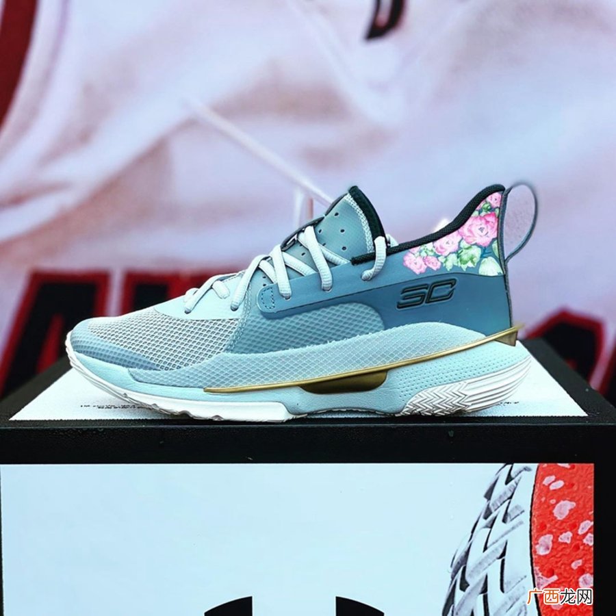 国风花卉配色UA Curry 7 “Chinese Painting” 谍照