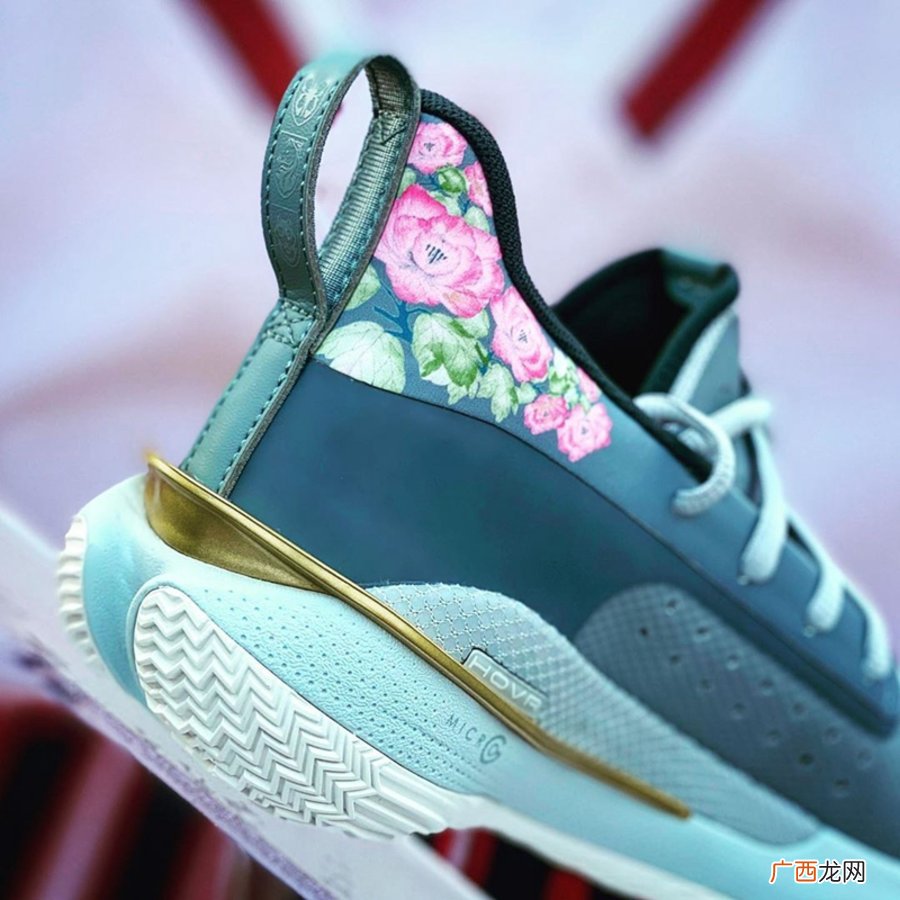 国风花卉配色UA Curry 7 “Chinese Painting” 谍照