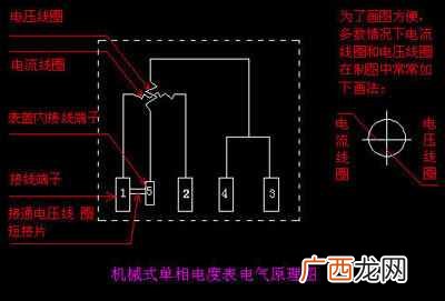 图解其接线方法 家用电表接线图