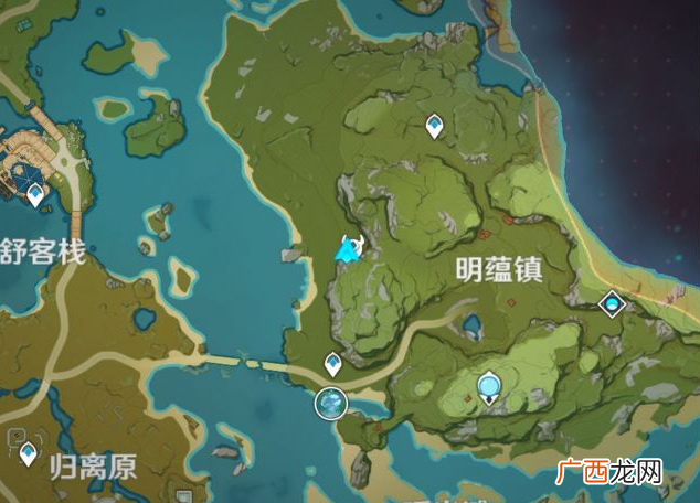 原神1.1版本宝箱刷新分布图