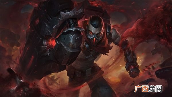 LOL英雄联盟抵抗军绿魔辛吉德皮肤特效展示
