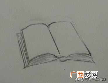 零基础必看其画法五步骤 怎么画翻开的书简笔画