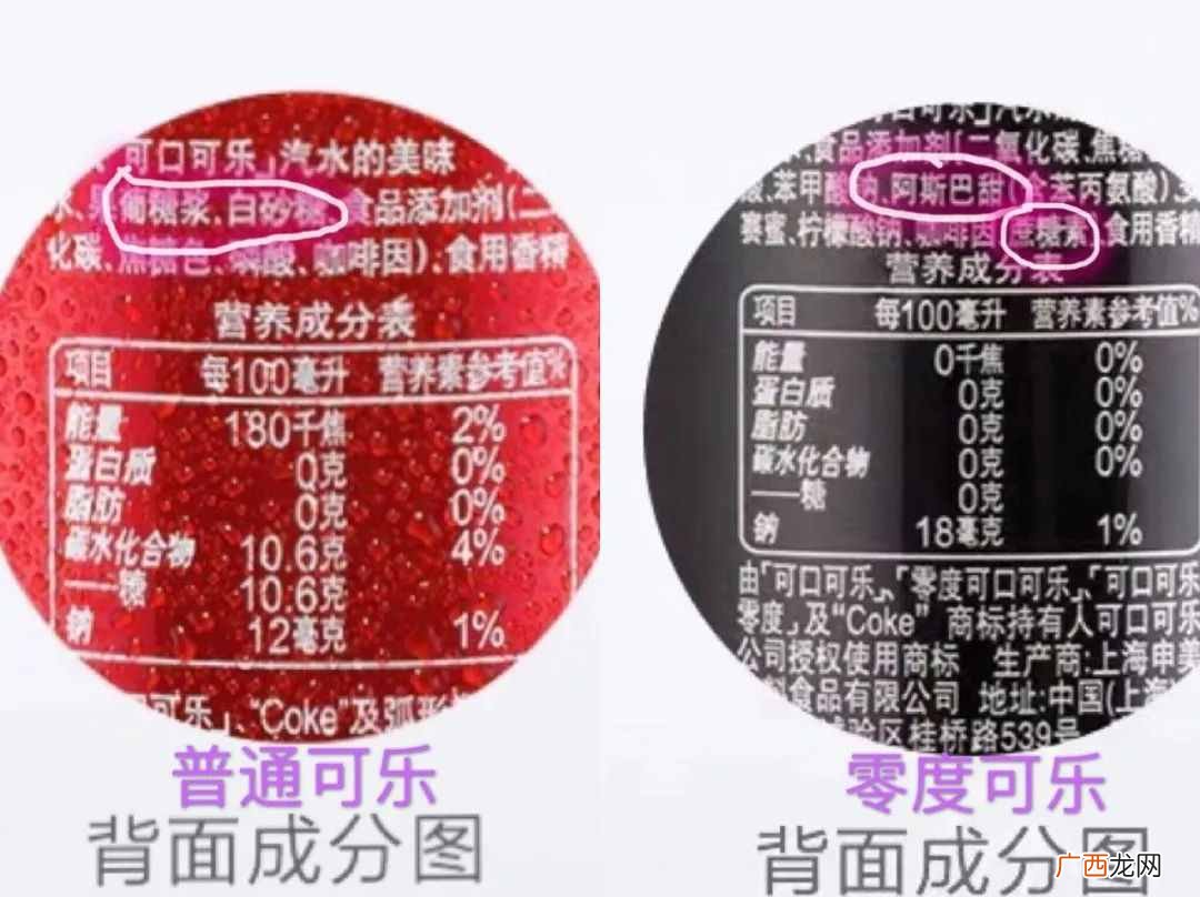 浅析零度可乐成分 零度可乐真的没热量吗