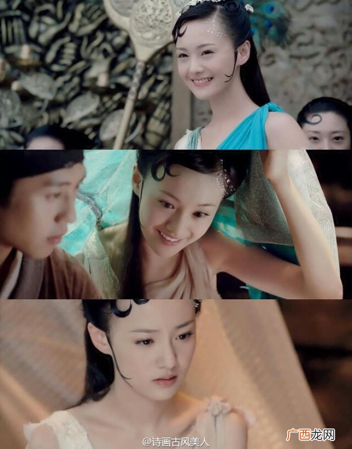 如画里走出来的牡丹小仙女 画壁牡丹扮演者