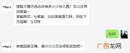 天涯明月刀手游捏脸大赛评选总共有多少少侠入围