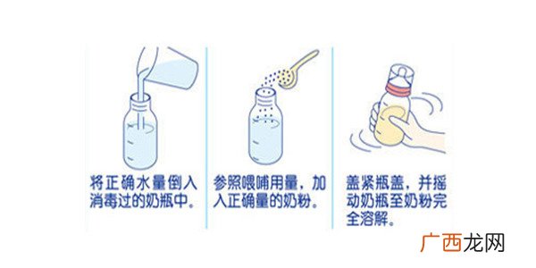 冲调奶粉的正确方法常见婴幼儿奶粉冲调食用方法