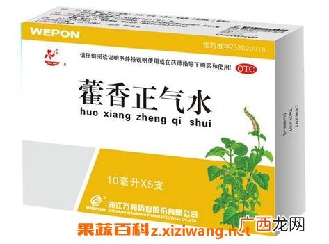 藿香正气水的功效与作用及禁忌