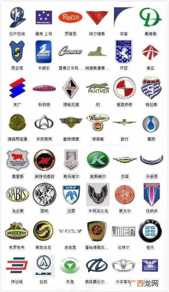 各名车标志图片及名称 汽车标志图片及名称